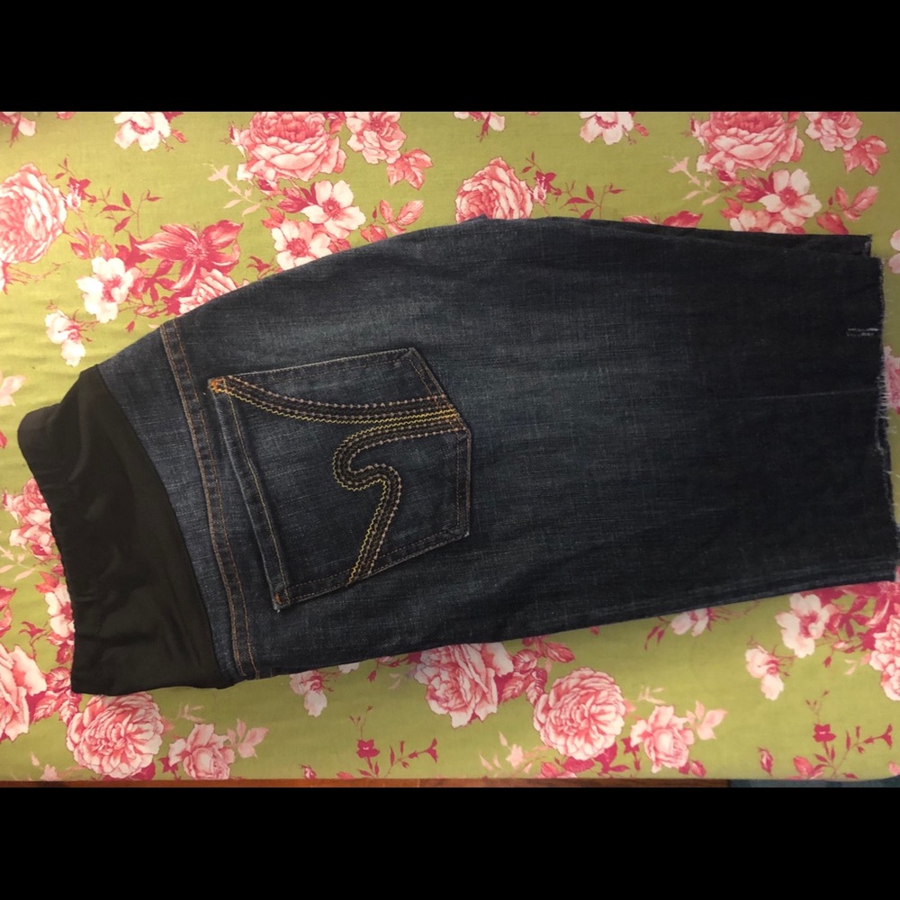 Citizens of Humanity maternity cut-off shorts sz32